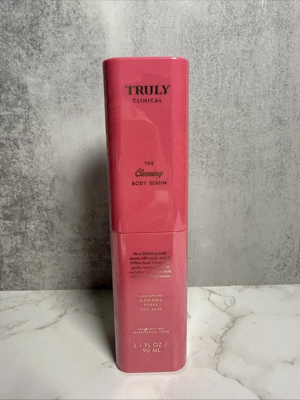 TRULY Clinical The Clearing Body Serum Lactic Acid 3.1 oz Full Size